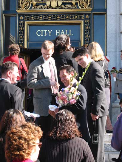 Entrance to City Hall and married life (click to continue)